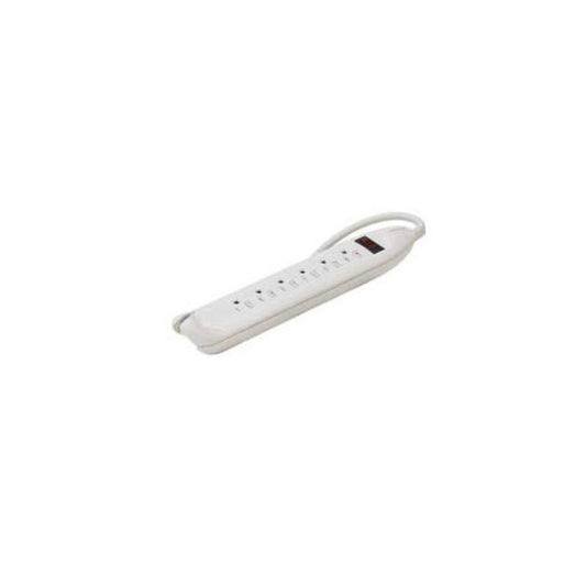 Belkin 6-outlet Power Strip, 4ft, White (F9D16004)