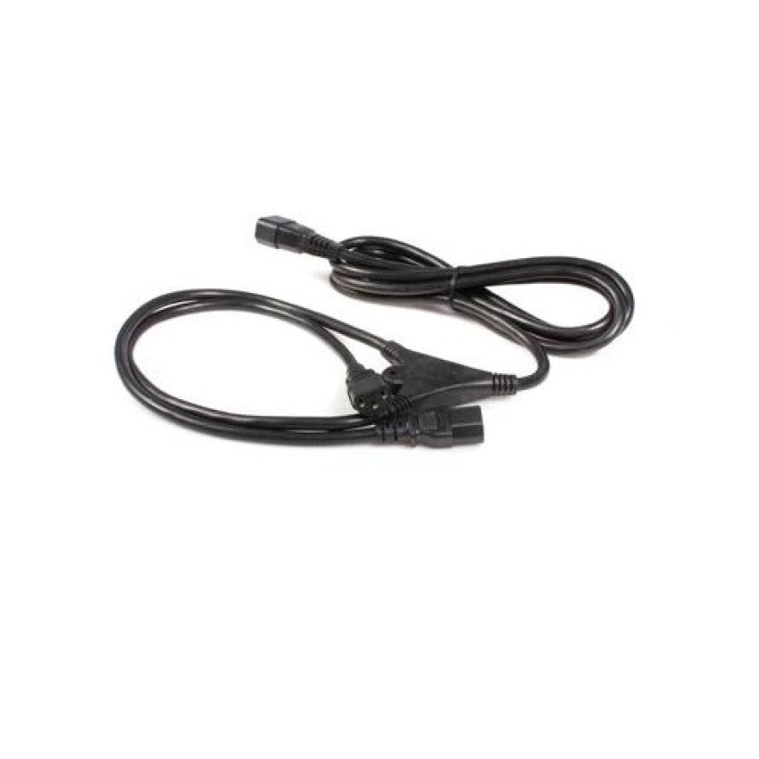StarTech 10ft Power Extension Cord C14 To 2x C13 (PXT100Y)