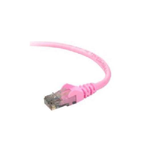 Belkin 15ft Cat6 Snagless Patch Cable Pink (A3L98015PNKS)