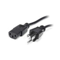 StarTech 1ft Power Cord, Nema 5-15p To C13 Cable (PXT1011)