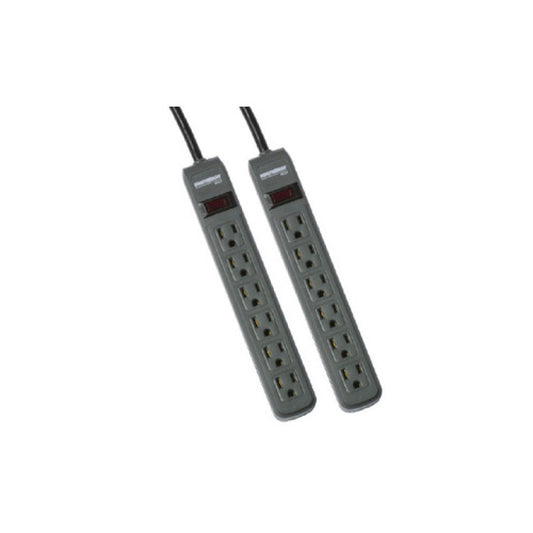 Minuteman UPS 2-pack Strips 241 Joules 3-ft Cord (MMS362P)