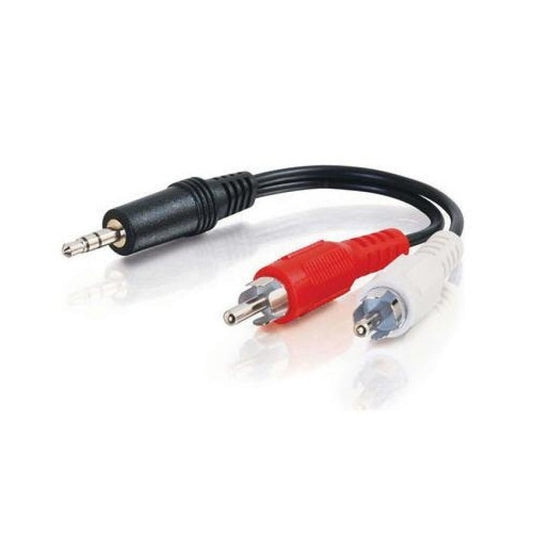 C2G 3ft 3.5mm Stereo M To (2) Rca Male (39942)