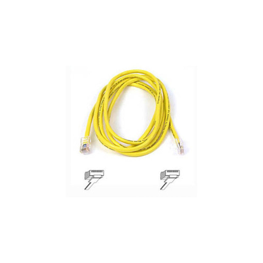 Belkin 4ft Cat5e Patch Cable Yellow (A3L79104YLW)