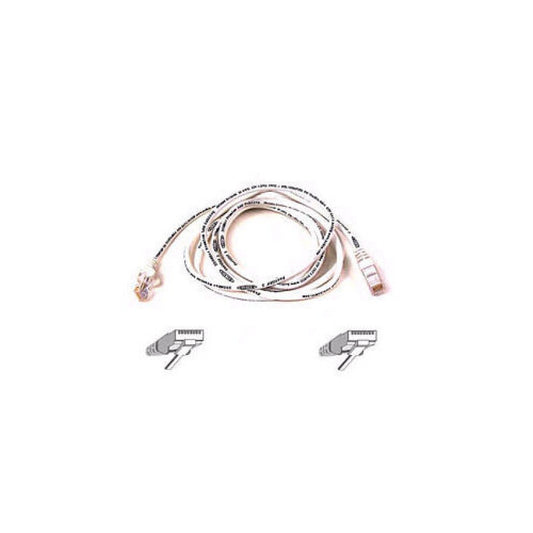 Belkin 15ft Cat5e White Patch Cord (A3L79115WHTS)