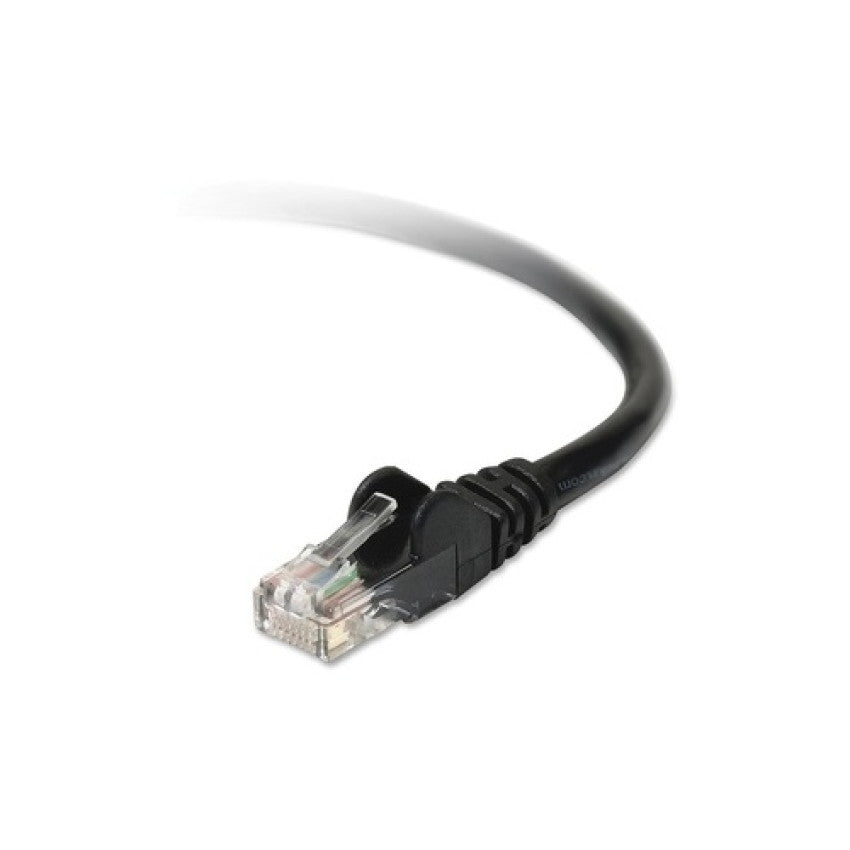 Belkin 3ft Cat5e Snagless Patch Cable Black (A3L79103BLKS)