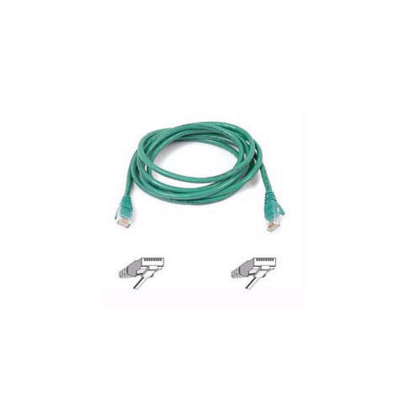 Belkin 4ft Cat5e Snagless Patch Cable Green (A3L79104GRNS)