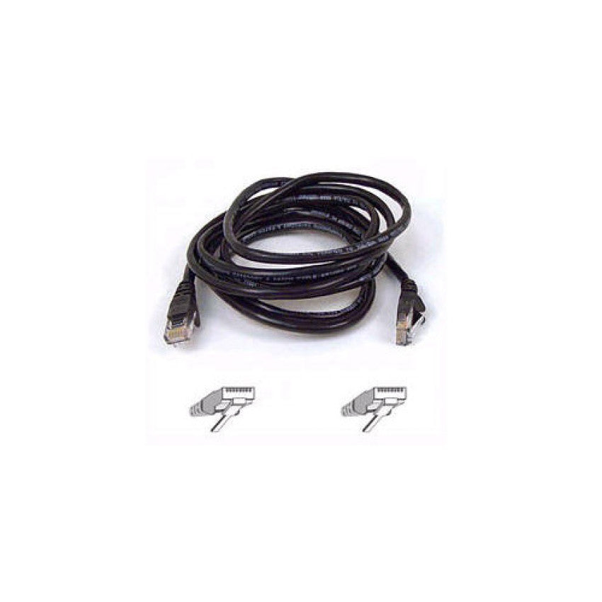 Belkin Patch Cable 2ft Black (A3L79102BLKS)