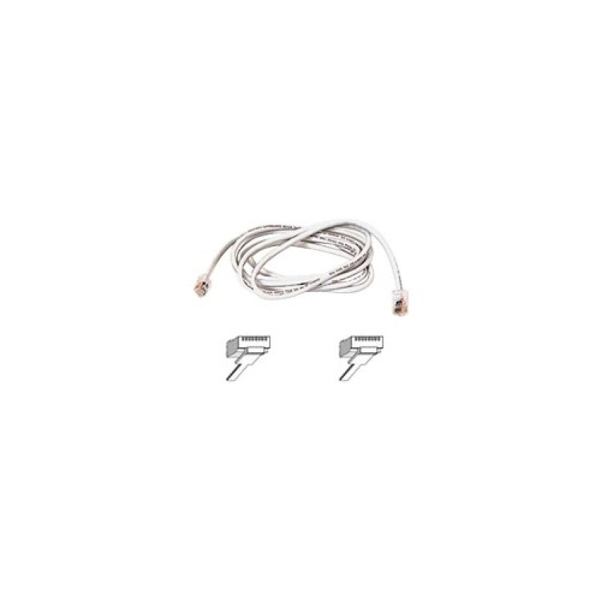 Belkin 25ft Cat5e Patch Cable White (A3L79125WHT)