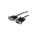 StarTech 2m Straight Through Serial Cable M/f Bk (MXT1002MBK)