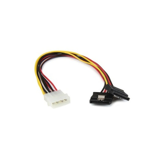 StarTech 12in Lp4 To 2x Latching Sata Y Cable (PYO2LP4LSATA)