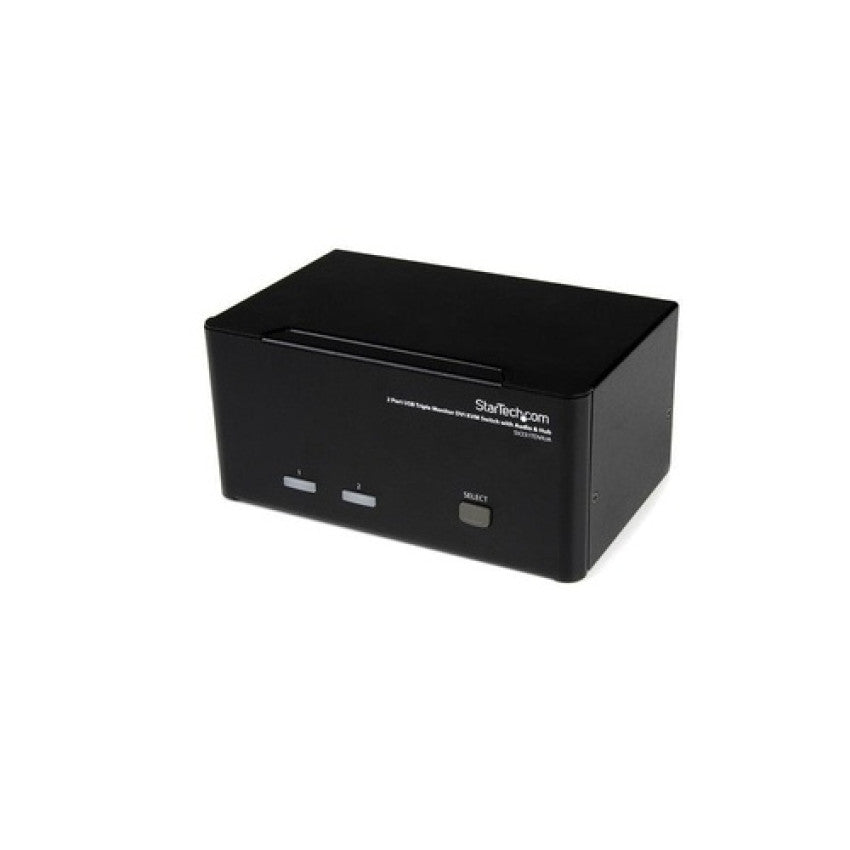 StarTech 2 Port Triple Monitor Dvi Usb Kvm (SV231TDVIUA)