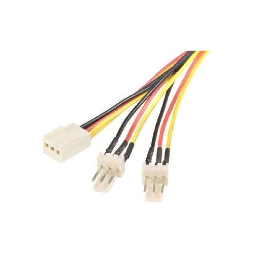 StarTech 12in Tx3 Fan Power Splitter Cable (TX3SPLIT12)
