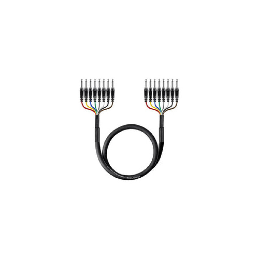 Monoprice Ts 1/4 (m/m) Snake Cable 8 Channel 2m (601492)