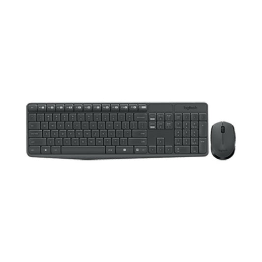 Logitech Mk235 Wireless Keyboard And Mouse (grey) (920007897)