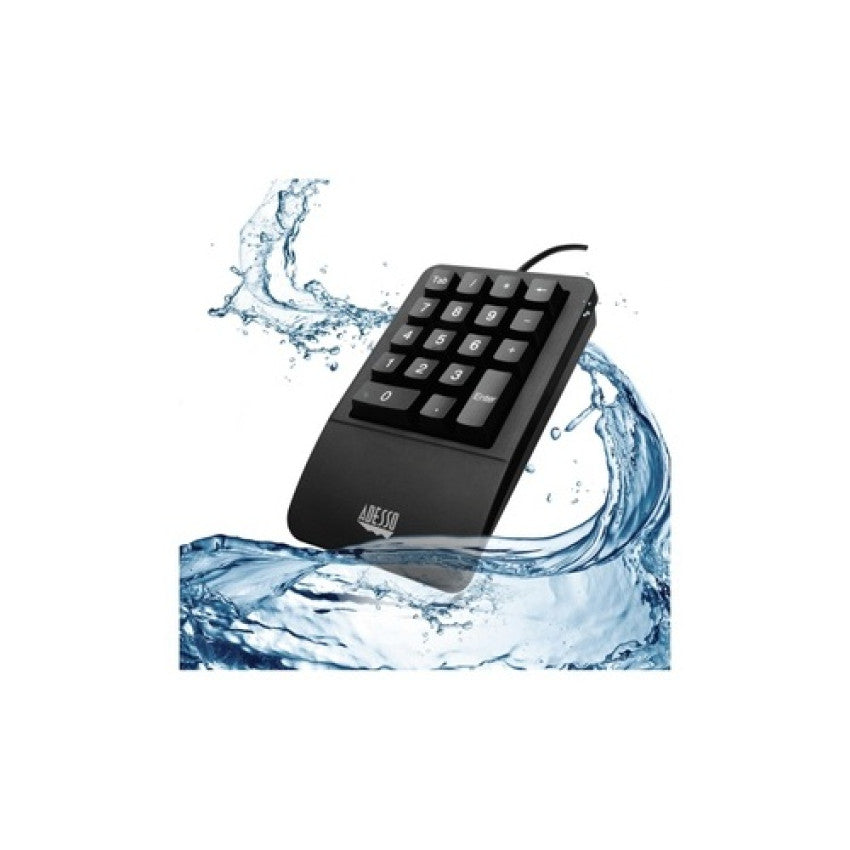 Adesso Easytouch Waterproof Usb Numeric Pad (AKB618UB)