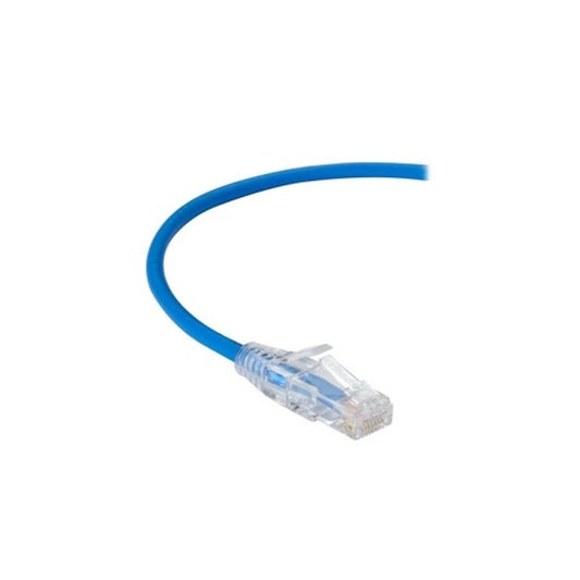 Black Box Cat6a 500-mhz Snagless 28awg Stranded Ethernet Patch Cable - Unshielded (utp), Cm Pvc (rj45 M/m), Blue, 5-ft. (1.5-m) (C6APC28BL05)