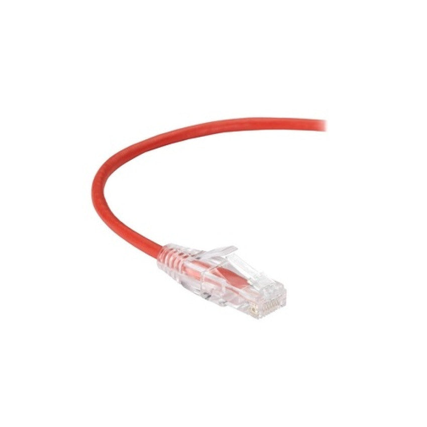 Black Box Cat6 250-mhz Snagless 28awg Stranded Ethernet Patch Cable - Unshielded (utp), Cm Pvc (rj45 M/m), Red, 2-ft. (0.6-m) (C6PC28RD02)