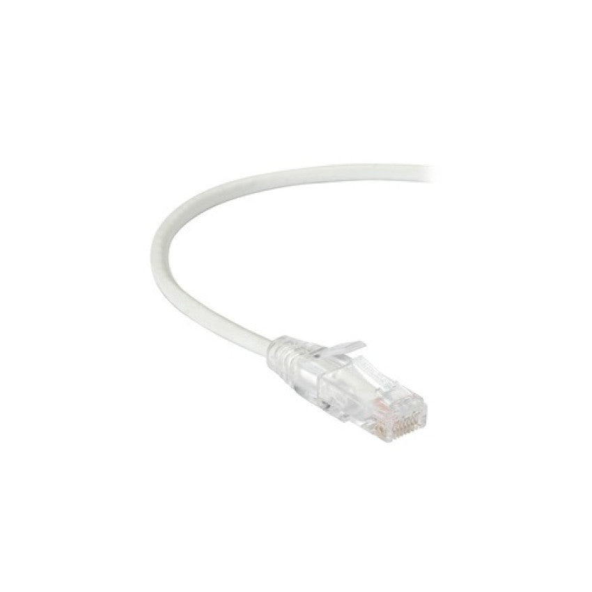 Black Box Cat6 250-mhz Snagless 28awg Stranded Ethernet Patch Cable - Unshielded (utp), Cm Pvc (rj45 M/m), White, 3-ft. (0.9-m) (C6PC28WH03)