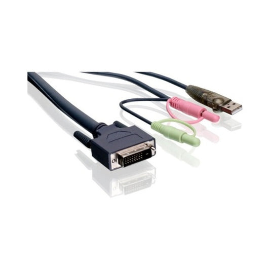Iogear 6duallinkdvikvmcablewithusbandaudiomic (G2L7D02UDTAA)