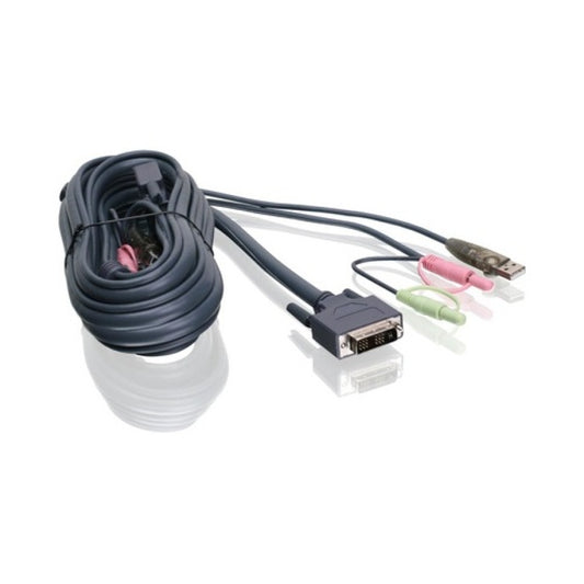 Iogear 10ft(3m) Single Link Dvi-i Usb Kvm Cable (G2L7D03UI)