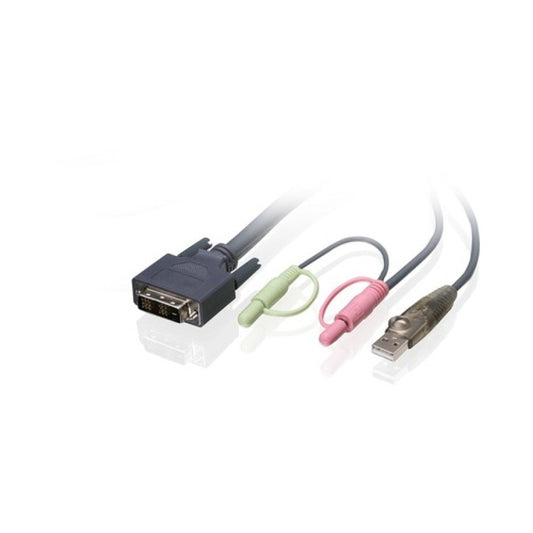 Iogear 16ft(5m) Single Link Dvi-d Usb Kvm Cable (G2L7D05U)