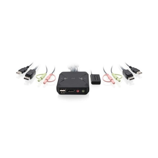 Iogear 2-port Usb Displayport Cable Kvm Switch (GCS52DP)