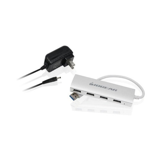 Iogear Aluminum Usb 3.0 4 Port Hub Power Supply (GUH304P)