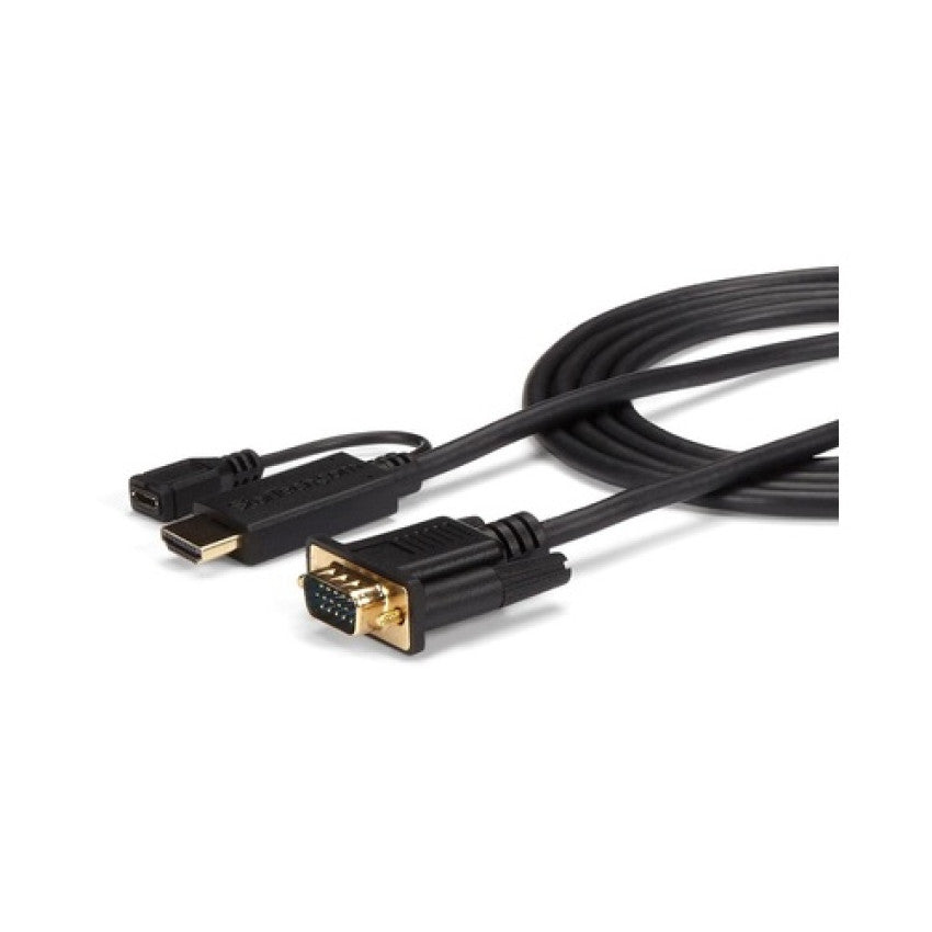 StarTech 10ft Hdmi To Vga Active Converter Cable (HD2VGAMM10)