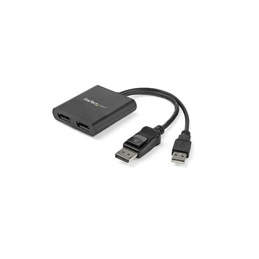 StarTech 2 Port Dp Multi Monitor Adapter Mst Hub (MSTDP122DP)