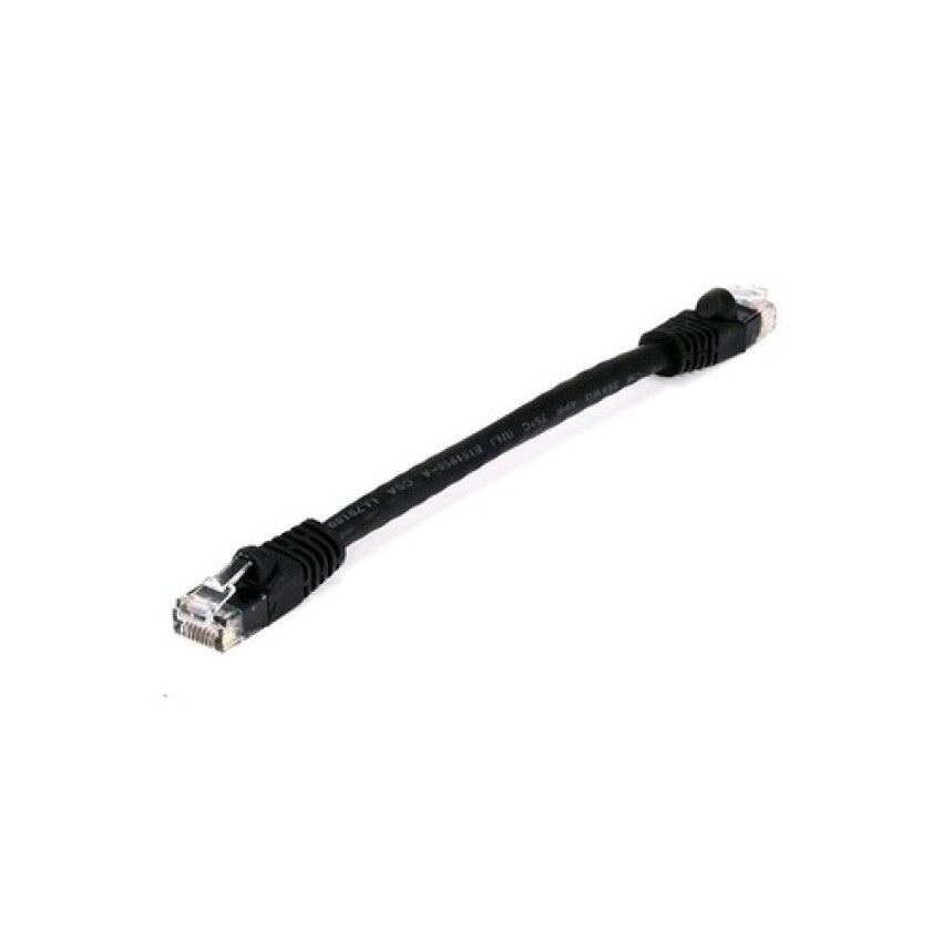 Monoprice Cat6 Utp Cable_ 6-inch Black (7498)