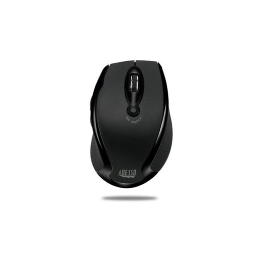 Adesso 2.4ghz Wireless Ergonomic Mouse(black) (IMOUSEM20B)