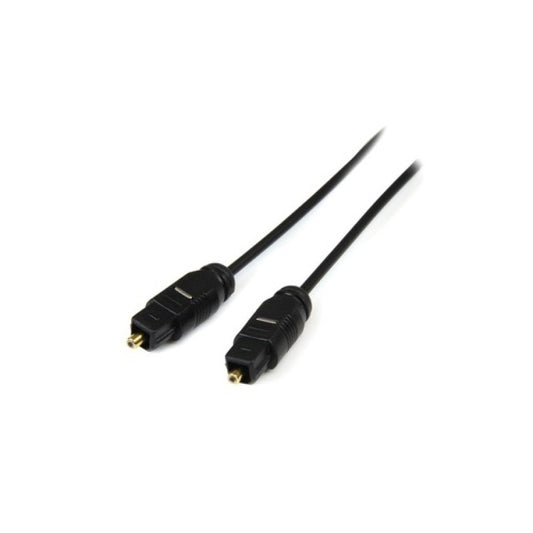 StarTech 15ft Toslink Digital Optical Audio Cable (THINTOS15)