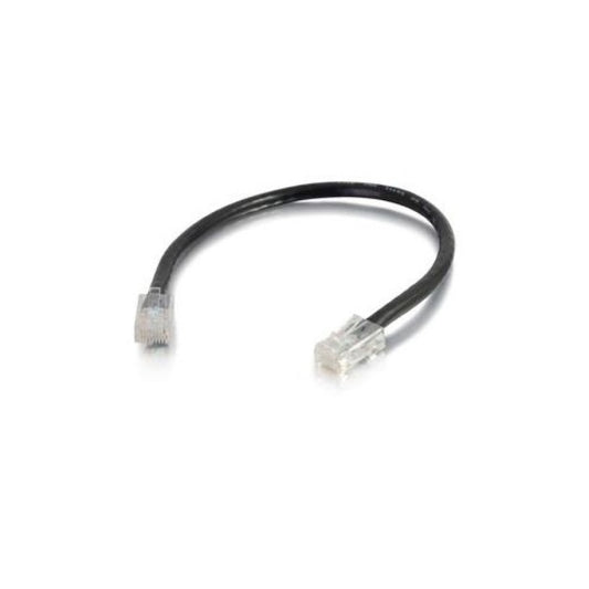 C2G 15ft Cat6 Non-boot Utp Cbl-blk (04118)