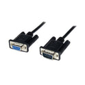 StarTech 1m Black Db9 Rs232 Null Modem Cable F/m (SCNM9FM1MBK)