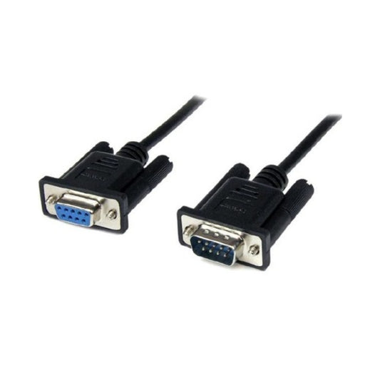 StarTech 1m Black Db9 Rs232 Null Modem Cable F/m (SCNM9FM1MBK)