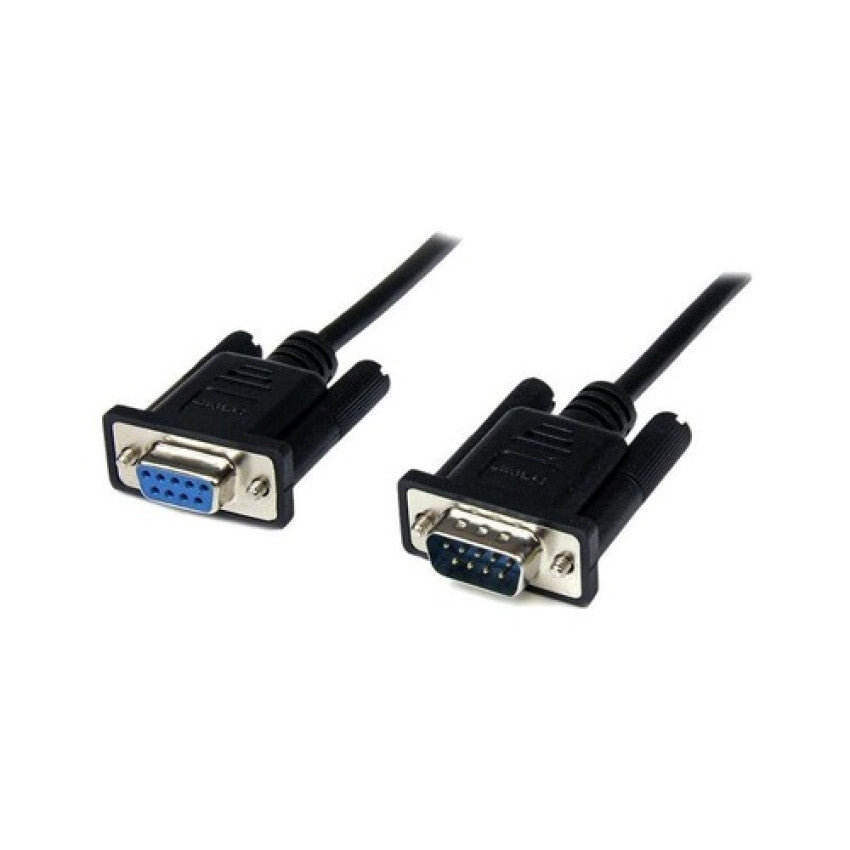 StarTech 2m Black Db9 Rs232 Null Modem Cable F/m (SCNM9FM2MBK)