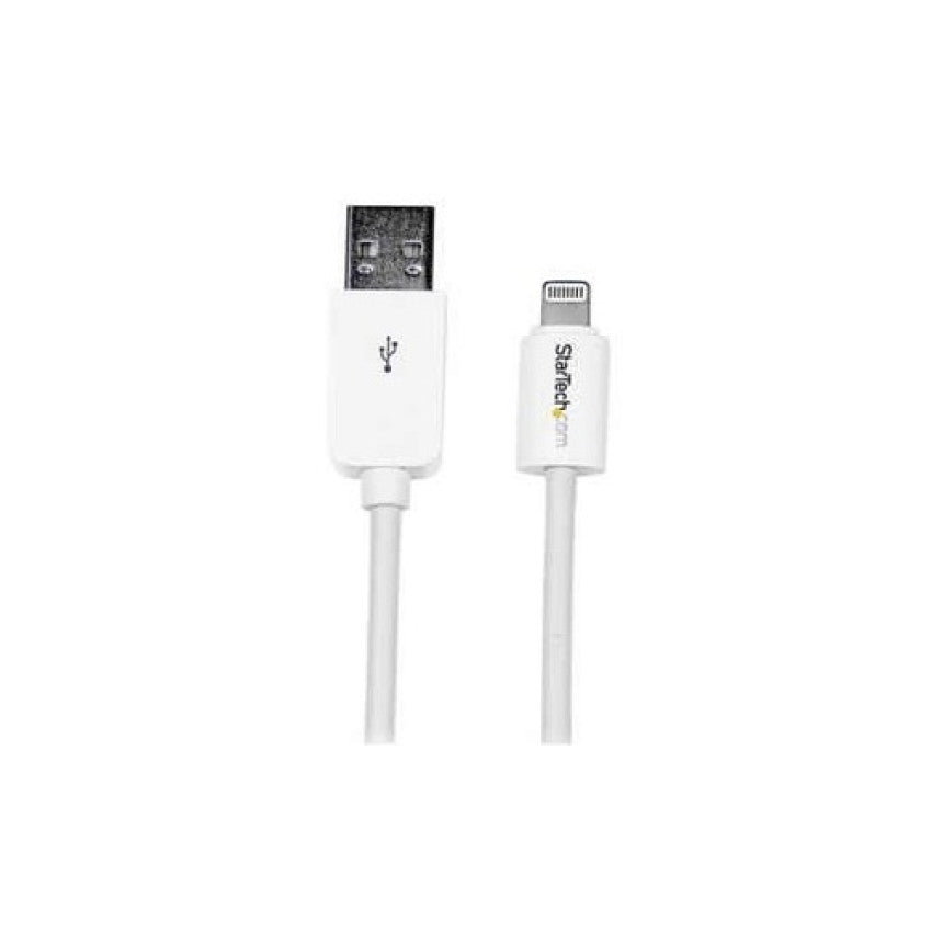 StarTech 2m White 8-pin Lightning To Usb Cable (USBLT2MW)