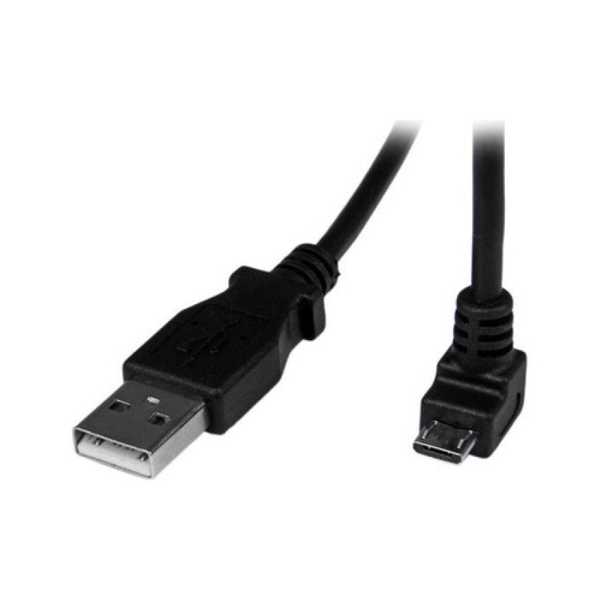 StarTech 2m Usb To Down Angle Micro Usb Cable (USBAUB2MD)