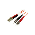 StarTech 1m Ofnp Lc To St Duplex Fiber Cable (50FIBPLCST1)