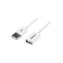 StarTech 1m White Usb 2.0 Extension Cable-m/f (USBEXTPAA1MW)