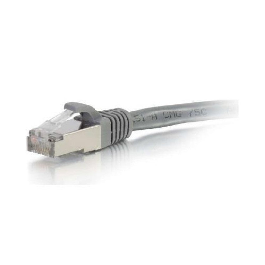 C2G 15ft Cat6a Snagless Stp Cbl-gry (00650)