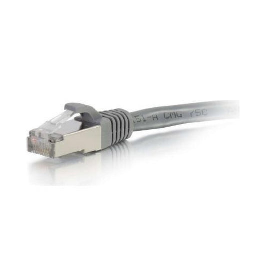 C2G 15ft Cat6a Snagless Stp Cbl-gry (00650)