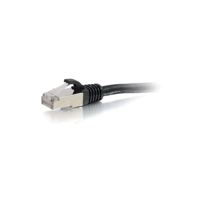 C2G 12ft Cat6 Snagless Stp Cbl-blk (00818)