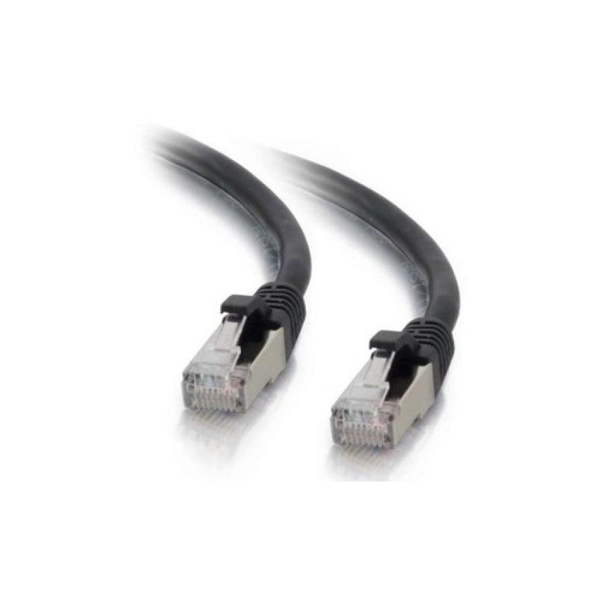 C2G 15ft Cat6 Snagless Stp Cbl-blk (00820)