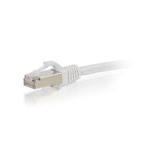 C2G 10ft Cat6 Snagless Stp Cbl-wht (00923)