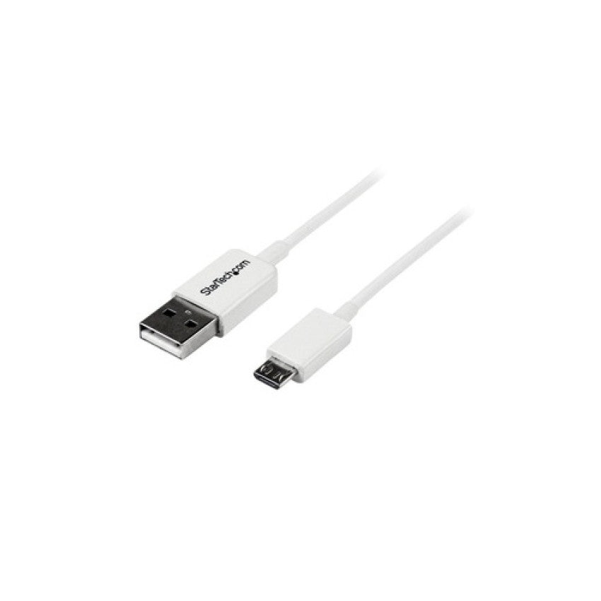 StarTech 1m White Micro Usb Cable - A To Micro B (USBPAUB1MW)