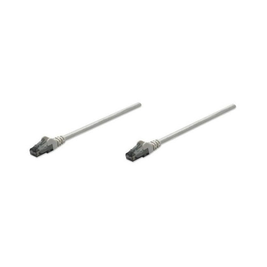 Intellinet 7 Ft Grey Cat6 Snagless Patch Cable (334112)