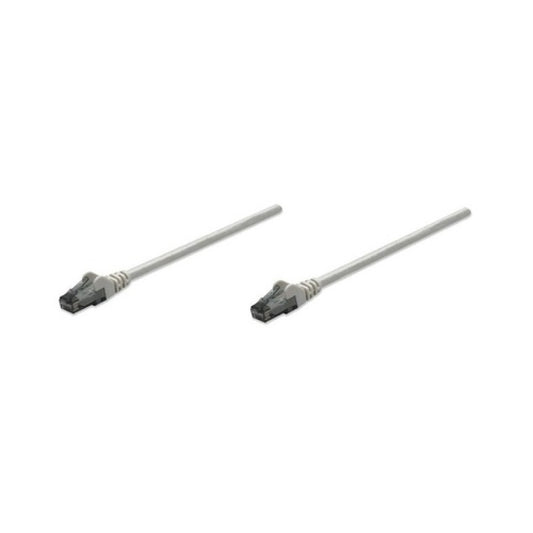 Intellinet 7 Ft Grey Cat6 Snagless Patch Cable (334112)
