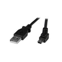 StarTech 1m Usb To Up Angle Mini Usb Cable (USBAMB1MU)