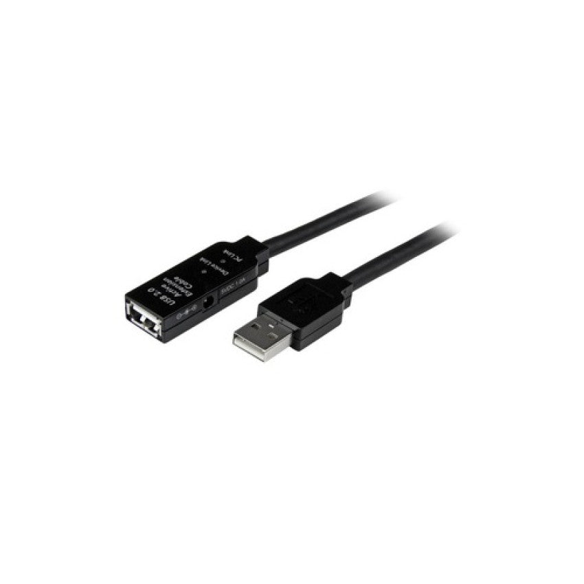 StarTech 25m Usb 2.0 Active Extension Cable - M/f (USB2AAEXT25M)